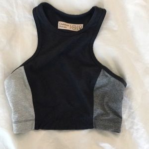 Outdoor Voices Tetra Athena Crop / Charcoal Multi